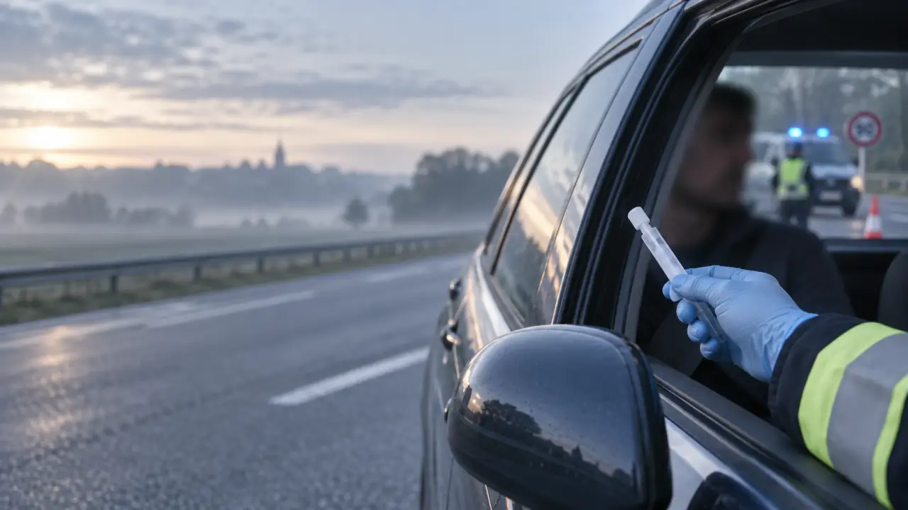 Test salivaire et conduite : un résultat rapide ne suffit pas pour prendre le volant