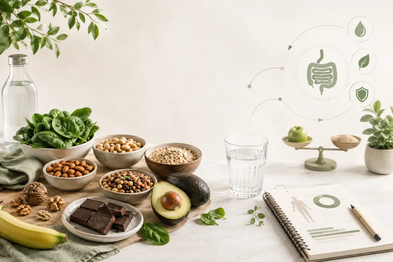 Alimentation et magnésium : les aliments à privilégier, les besoins et les freins à l’absorption