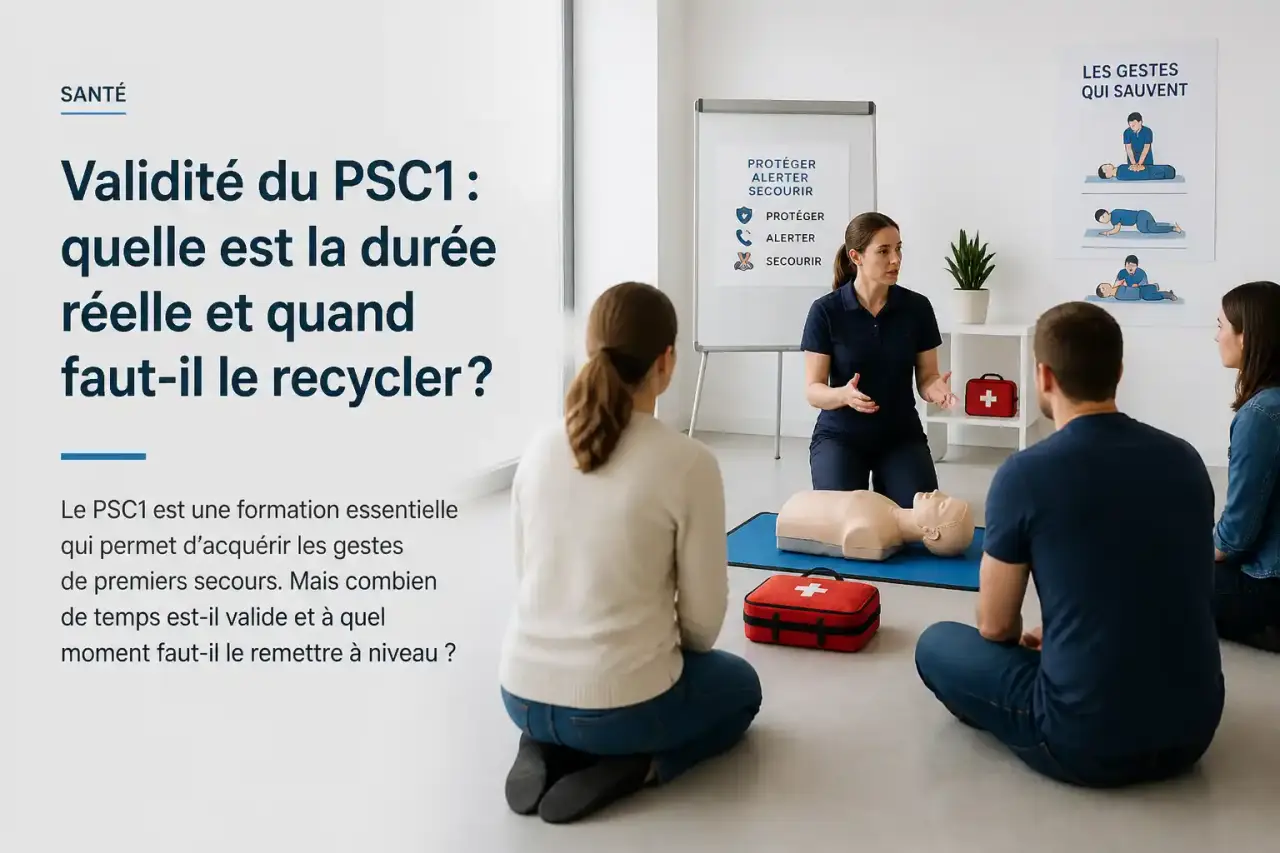 Validité du PSC1 : quelle est la durée réelle et quand faut-il le recycler ?
