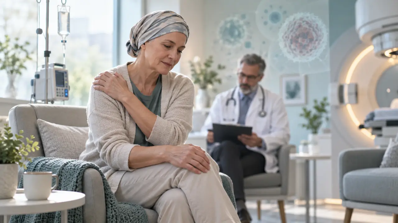 Douleurs articulaires et musculaires liées au cancer : maladie ou effets des traitements ?