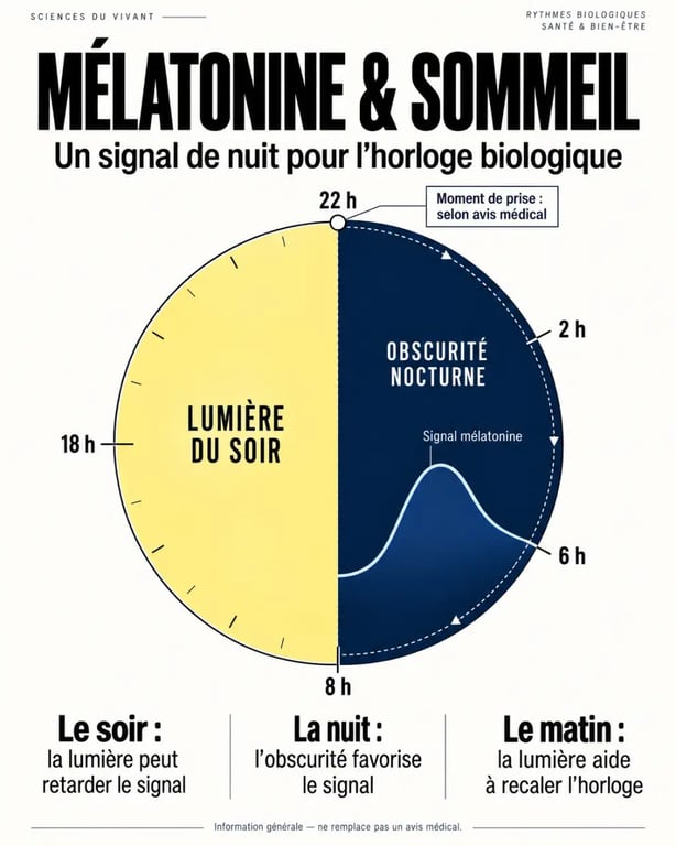 Gummies sommeil et rôle de la mélatonine dans le cycle veille-sommeil